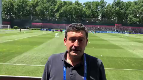 <p>Madrugón de los jugadores no habituales para entrenar, tras la victoria ante Irán </p> <p>Madrugón de los jugadores no habituales para entrenar, tras la victoria ante Irán </p>