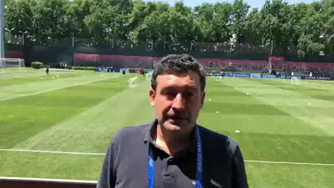 <p>Madrug&oacute;n de los jugadores no habituales para entrenar, tras la victoria ante Ir&aacute;n </p>