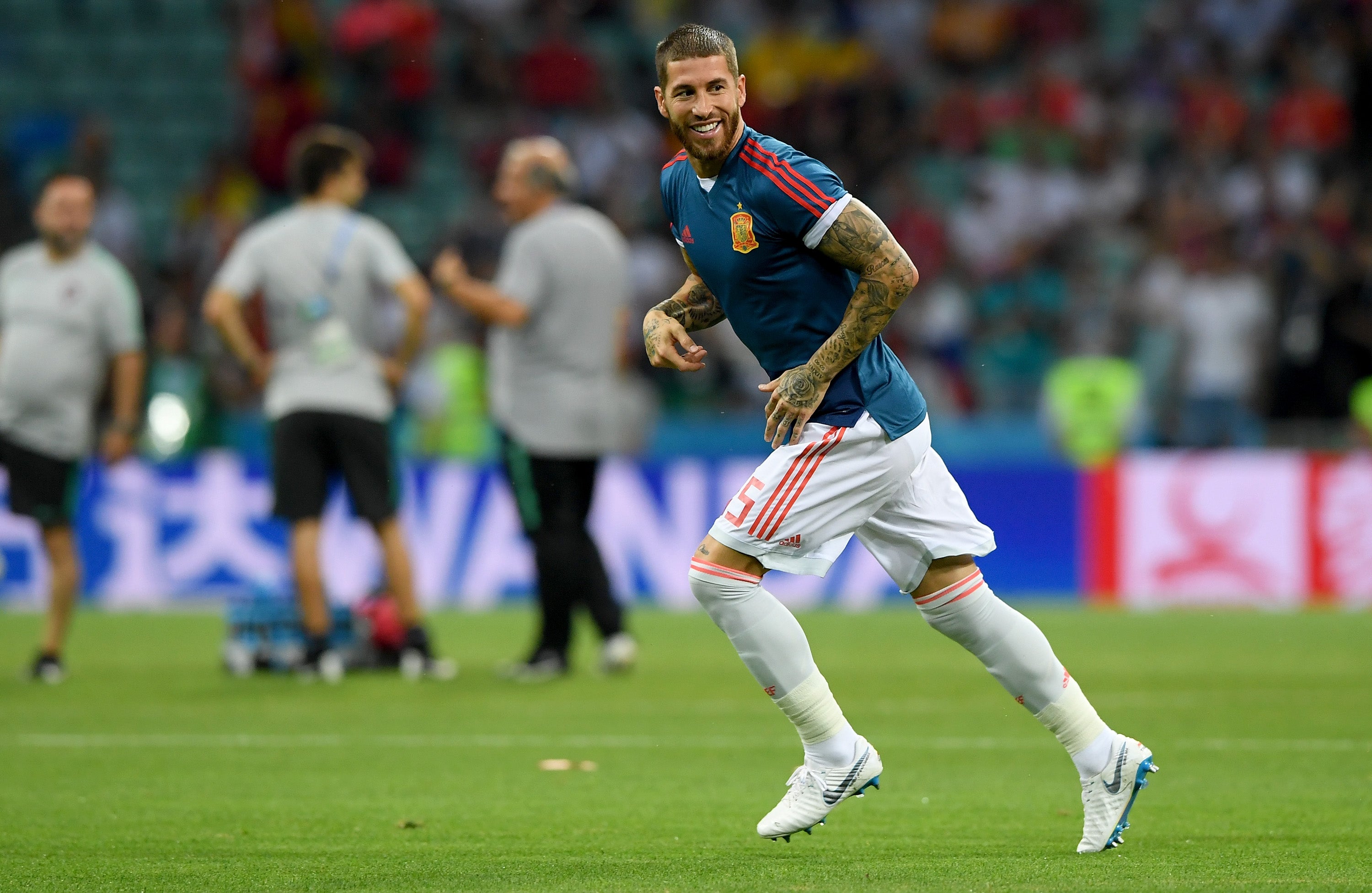Sergio Ramos: "Todos podemos rendir a un nivel mayor y me incluyo el primero" Sergio Ramos: "Todos podemos rendir a un nivel mayor y me incluyo el primero"