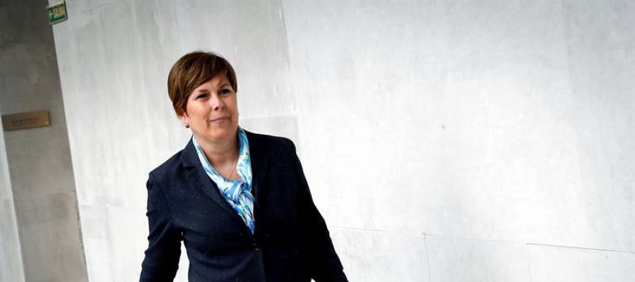 La presidenta del Gobierno foral, Uxue Barkos. La presidenta del Gobierno foral, Uxue Barkos.