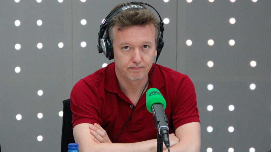 El periodista Pablo Romero durante una entrevista en Onda Cero