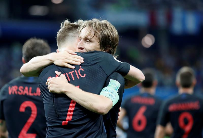 Croacia pasa a cuartos de final del Mundial tras ganar a Dinamarca en los penaltis Croacia pasa a cuartos de final del Mundial tras ganar a Dinamarca en los penaltis