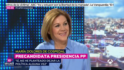 Un caf&eacute; con Susanna: Dolores de Cospedal (22-06-18)