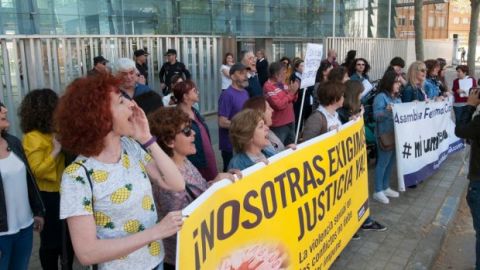 Los colectivos feministas de C.Real ya protestaron por la sentencia contra La Manada