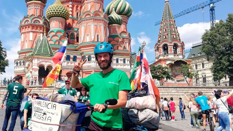 Roberto Fern&aacute;ndez en Rusia