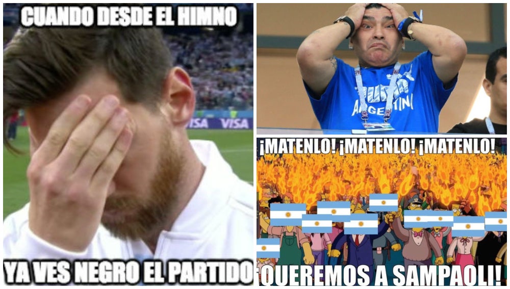 <p>Los 'memes' se ceban con Sampaoli y Willy Caballero tras la debacle de Argentina ante Croacia</p> <p>Los 'memes' se ceban con Sampaoli y Willy Caballero tras la debacle de Argentina ante Croacia</p>