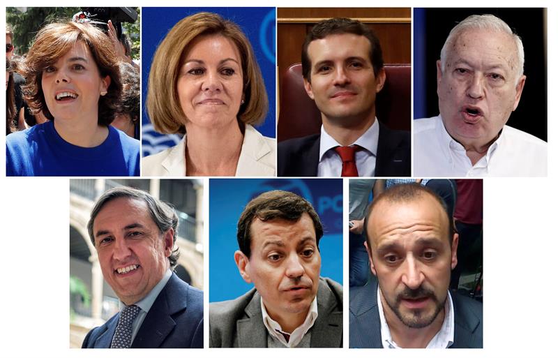 Los candidatos a presidir el PP abren la campaña electoral con actos en cuatro comunidades Los candidatos a presidir el PP abren la campaña electoral con actos en cuatro comunidades