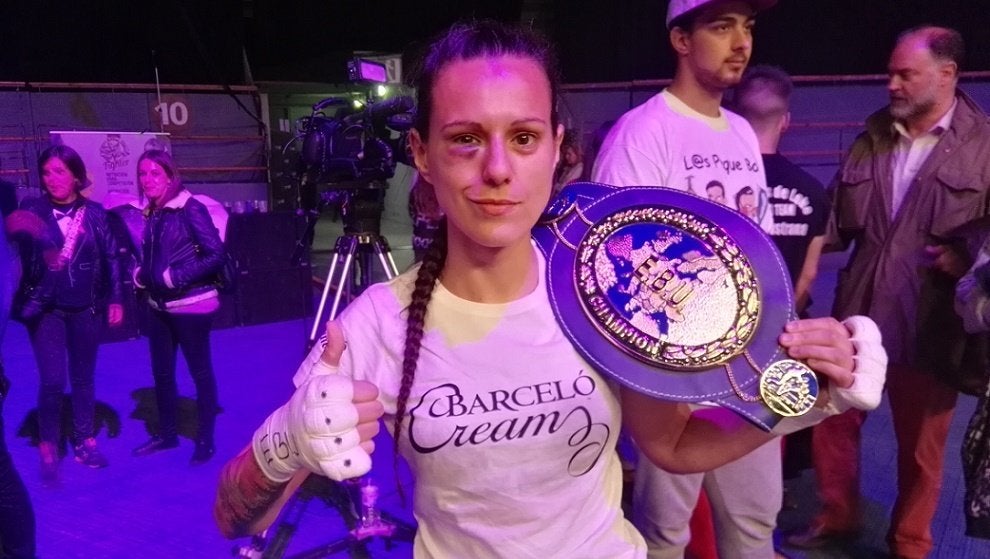 Joana Pastrana se proclama campeona del mundo de peso mínimo Joana Pastrana se proclama campeona del mundo de peso mínimo