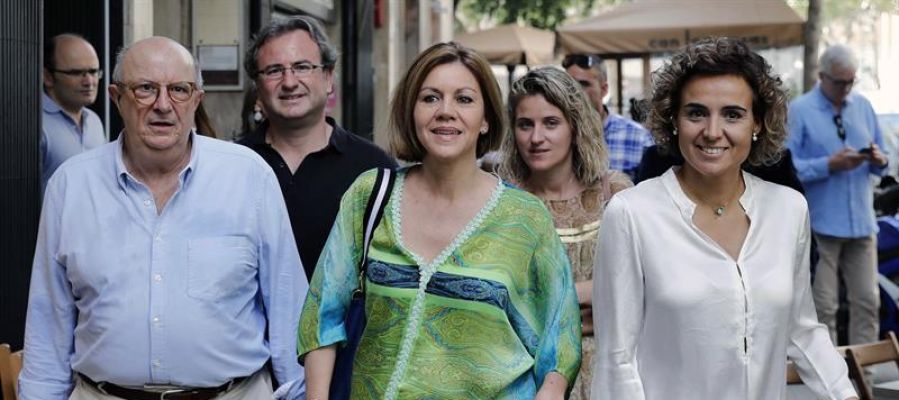La secretaria general del PP y candidata a presidir el partido, María Dolores de Cospedal La secretaria general del PP y candidata a presidir el partido, María Dolores de Cospedal