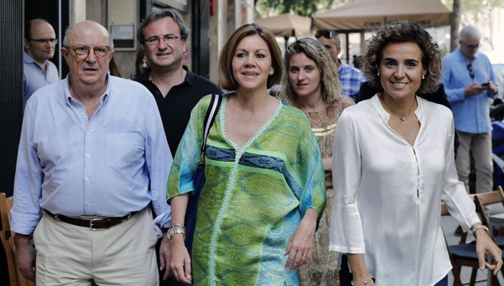 La secretaria general del PP y candidata a presidir el partido, María Dolores de Cospedal 