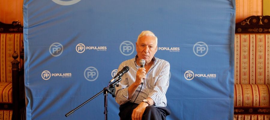 José Manuel García-Margallo presenta su candidatura en Alicante José Manuel García-Margallo presenta su candidatura en Alicante