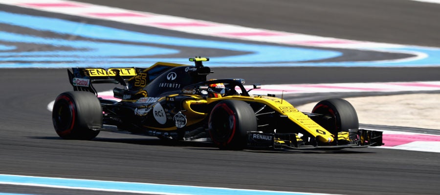 Carlos Sainz, durante el GP de Francia Carlos Sainz, durante el GP de Francia