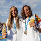 Marina García y Jessica Vall, plata y oro en 200 metros braza