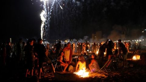Imagen de archivo de la celebraci&oacute;n de la noche de San Juan