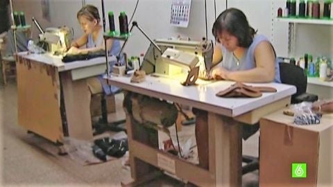 Aparadoras de calzado.