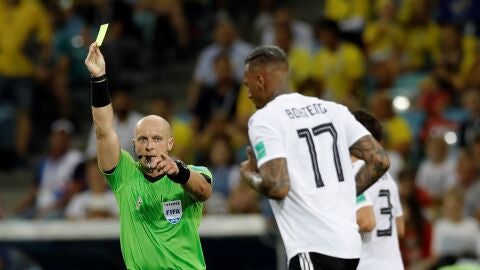 Boateng, expulsado durante el Alemania - Suecia