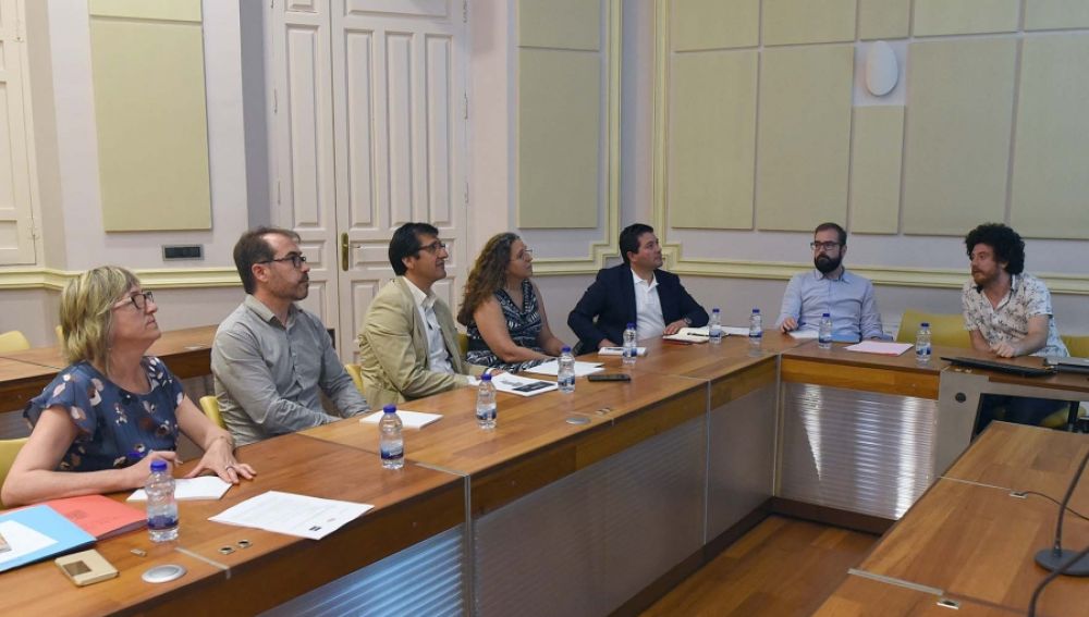 El equipo de investigadores informó al presidente de la Diputación