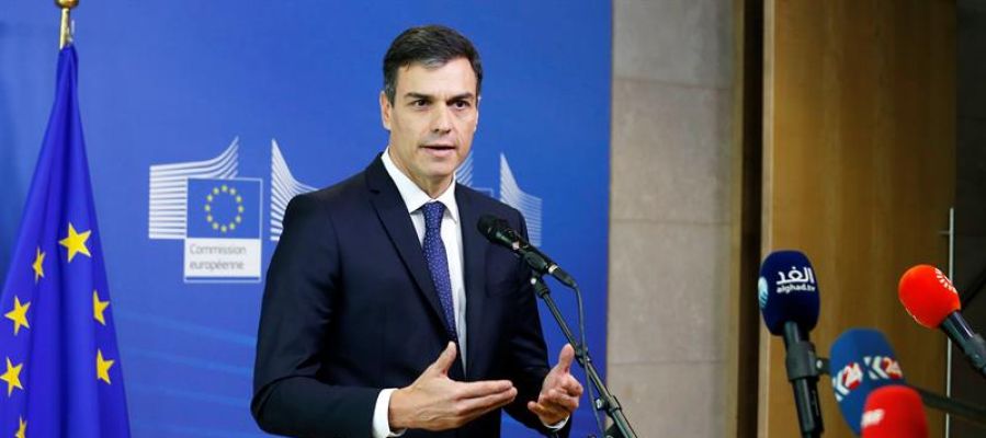 Pedro Sánchez en Bruselas Pedro Sánchez en Bruselas