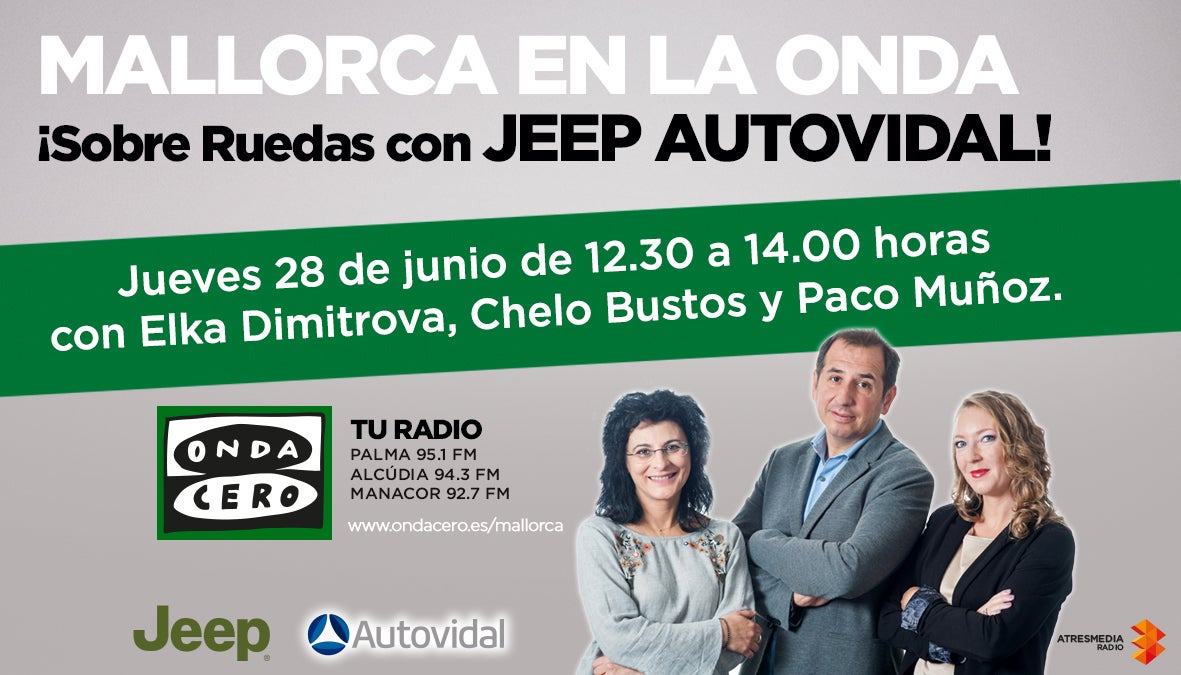 ONDA CERO y AUTOVIDAL celebrarán este jueves en directo desde la Plaza de las tortugas de Palma el aniversario de la Copa del Rey de 2003 con los protagonistas y el trofeo ONDA CERO y AUTOVIDAL celebrarán este jueves en directo desde la Plaza de las tortugas de Palma el aniversario de la Copa del Rey de 2003 con los protagonistas y el trofeo