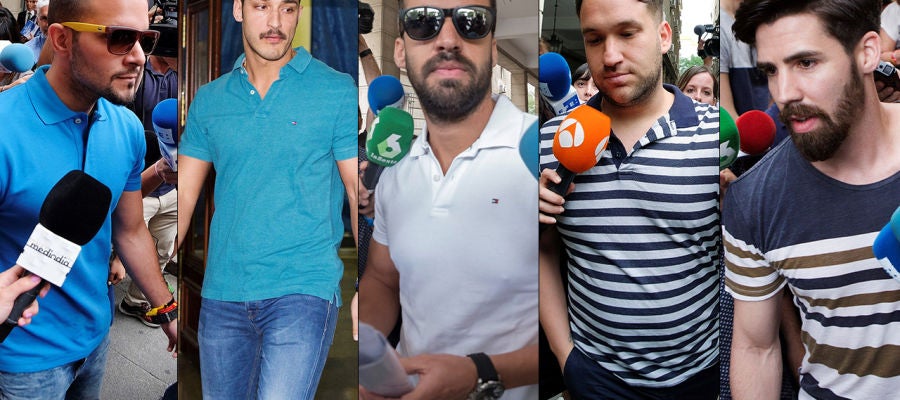 Los miembros de 'La Manada' Los miembros de 'La Manada'