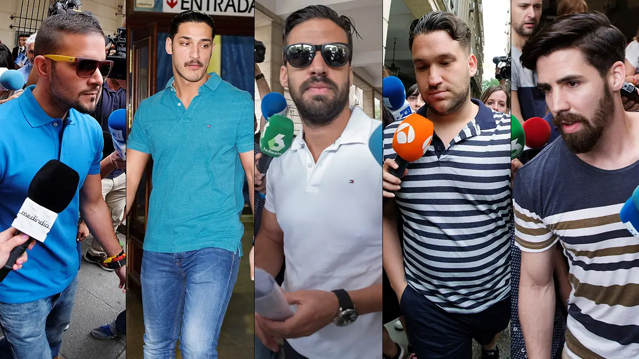 Los miembros de 'La Manada' Los miembros de 'La Manada'