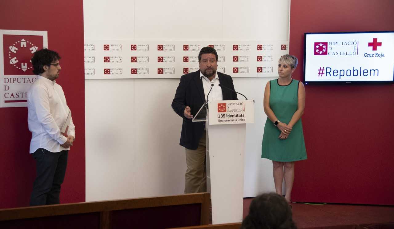 La Diputación suma a Cruz Roja en su lucha contra la despoblación La Diputación suma a Cruz Roja en su lucha contra la despoblación