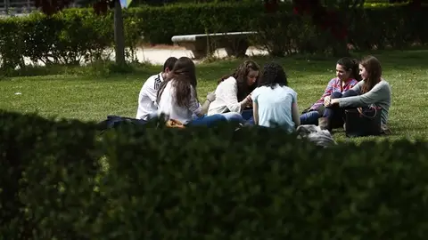 Imagen de archivo de alumnos preuniversitarios Imagen de archivo de alumnos preuniversitarios
