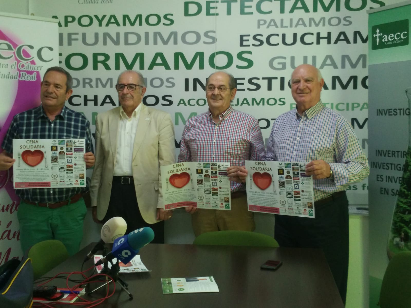 Cena solidaria de la AECC para potenciar la investigación contra el cáncer Cena solidaria de la AECC para potenciar la investigación contra el cáncer