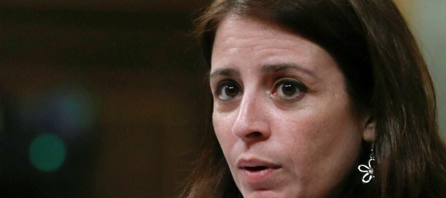 La portavoz del PSOE Adriana Lastra La portavoz del PSOE Adriana Lastra