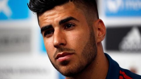 Asensio, en rueda de prensa