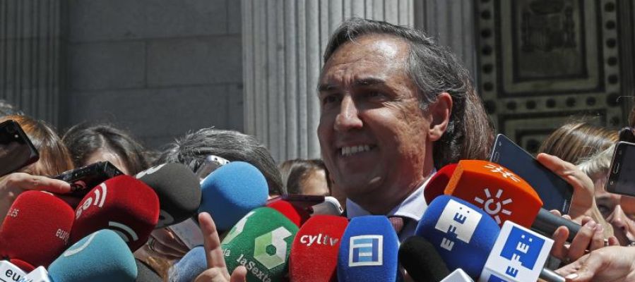 El diputado popular José Ramón García Hernández El diputado popular José Ramón García Hernández