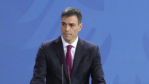 Rueda de prensa de Pedro S&aacute;nchez