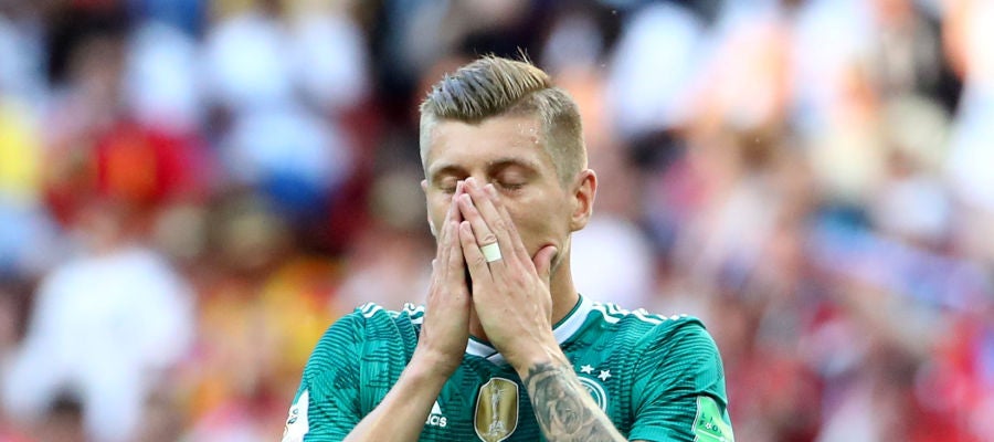 Kroos se lamenta tras la eliminación de Alemania Kroos se lamenta tras la eliminación de Alemania
