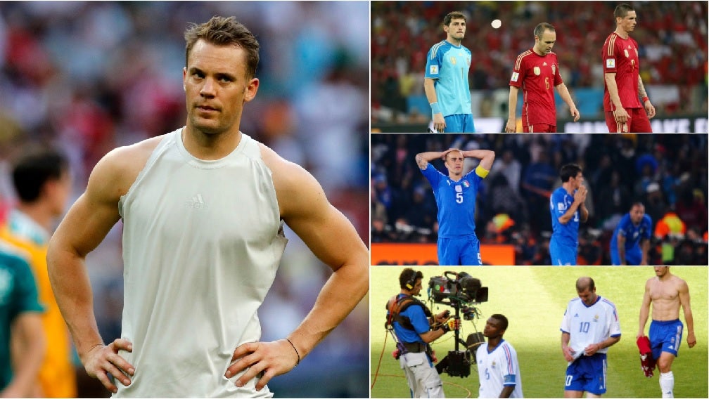 La maldición del campeón del mundo: Han caído en fase de grupos en cuatro de los últimos cinco mundiales La maldición del campeón del mundo: Han caído en fase de grupos en cuatro de los últimos cinco mundiales