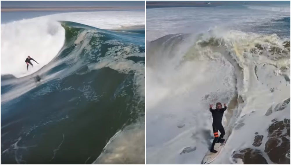Koa Smith surfea una ola gigante de 1.500 metros en Namibia Koa Smith surfea una ola gigante de 1.500 metros en Namibia