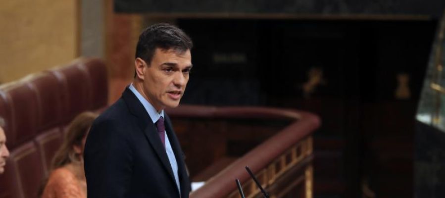 Pedro Sánchez en el Congreso Pedro Sánchez en el Congreso