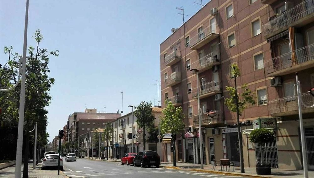 Avenida de Novelda de Elche.