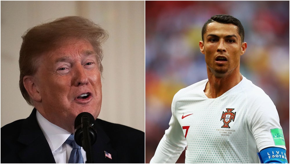 Trump bromea sobre una hipotética candidatura de Cristiano a la presidencia de Portugal Trump bromea sobre una hipotética candidatura de Cristiano a la presidencia de Portugal