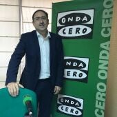 Alfonso Polanco, alcalde de Palencia, estuvo hoy en Palencia en la Onda.
