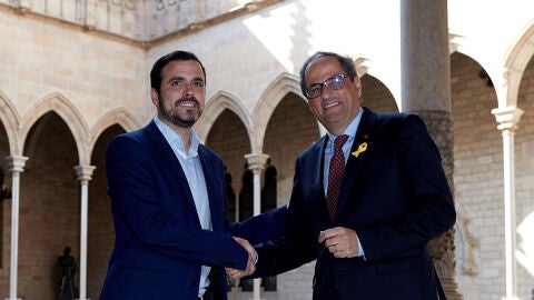 Alberto Garz&oacute;n y Quim Torra
