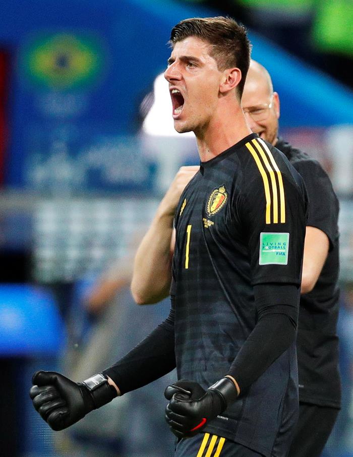 Courtois: "Eliminar a Brasil sólo es un paso más; queremos jugar la final" Courtois: "Eliminar a Brasil sólo es un paso más; queremos jugar la final"