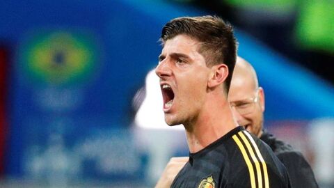 Courtois, portero de la Selecci&oacute;n de B&eacute;lgica. 