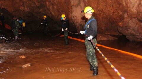 Operaci&oacute;n de rescate en la cueva de Tailandia