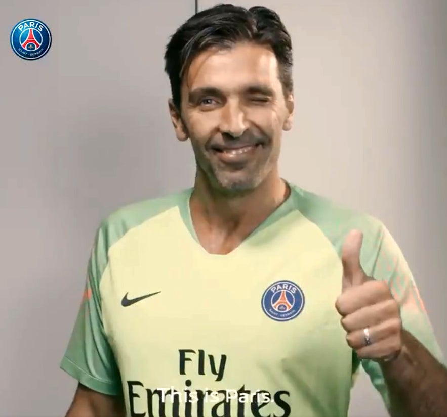 El PSG hace oficial el fichaje de Gianluigi Buffon por una temporada El PSG hace oficial el fichaje de Gianluigi Buffon por una temporada
