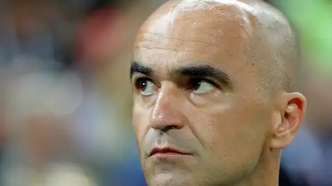 Roberto Martínez, seleccionador de Bélgica. Roberto Martínez, seleccionador de Bélgica.