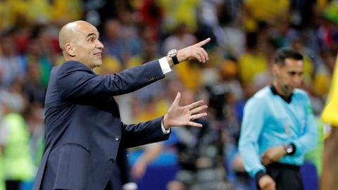 El entrenador espa&ntilde;ol, Roberto Mart&iacute;nez. 