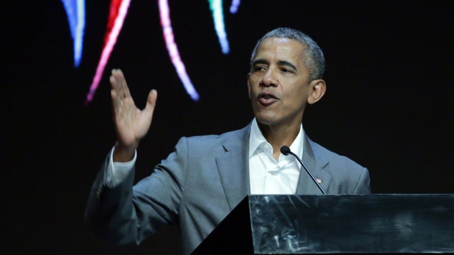 Barack Obama, durante una visita a Indonesia 