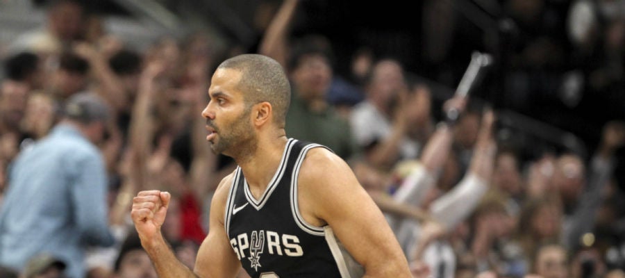 Tony Parker, con los Spurs Tony Parker, con los Spurs