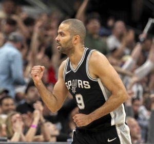 Tony Parker, con los Spurs Tony Parker, con los Spurs