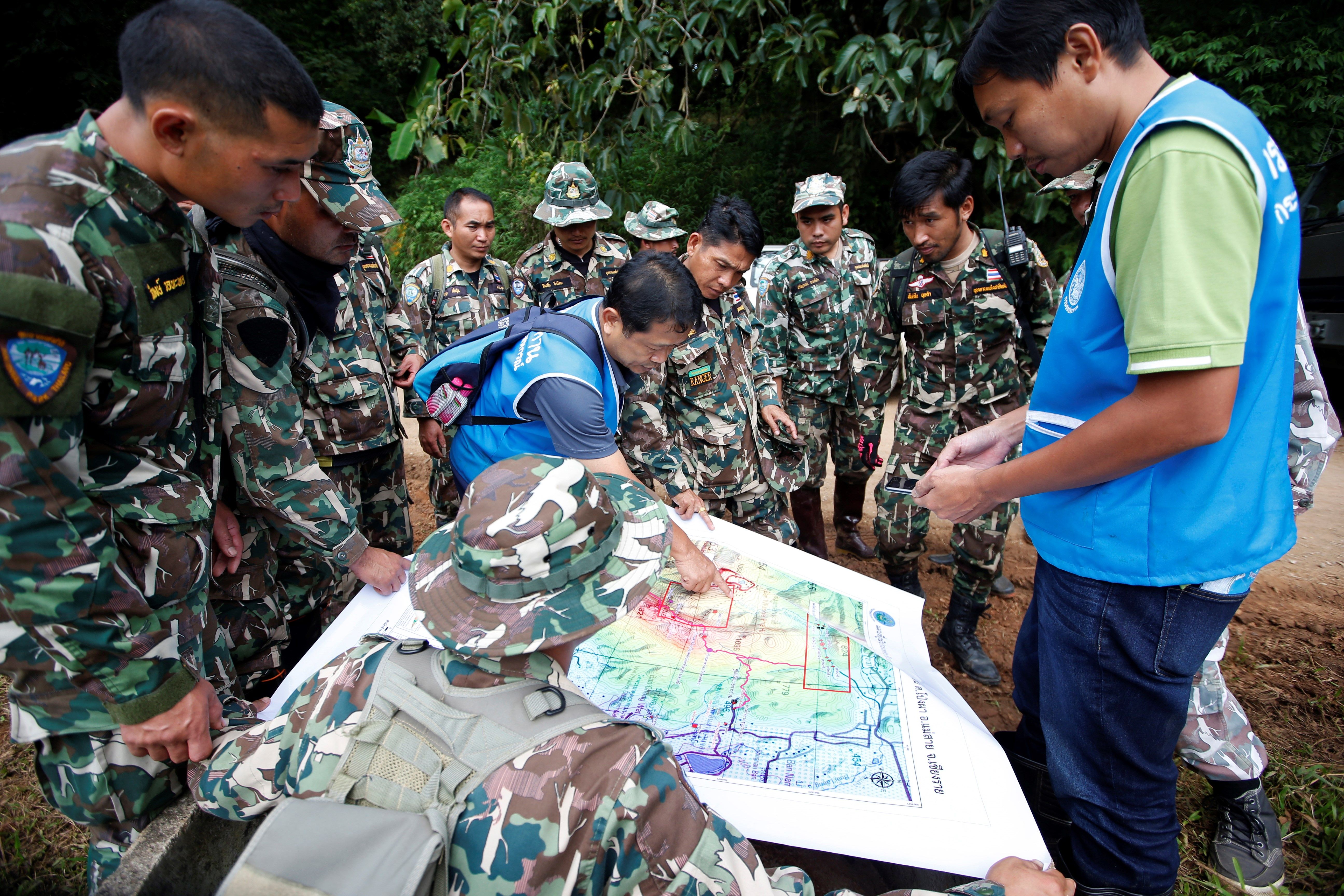 Los grandes peligros que conlleva el rescate subterráneo en Tailandia Los grandes peligros que conlleva el rescate subterráneo en Tailandia